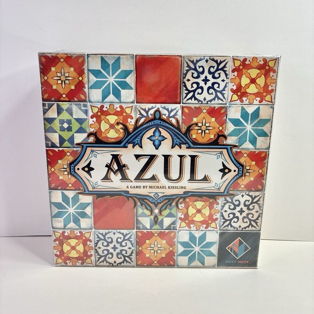 Azul Board Game Mosaic Tile Placement by Michael Kiesling Brand New Sealed